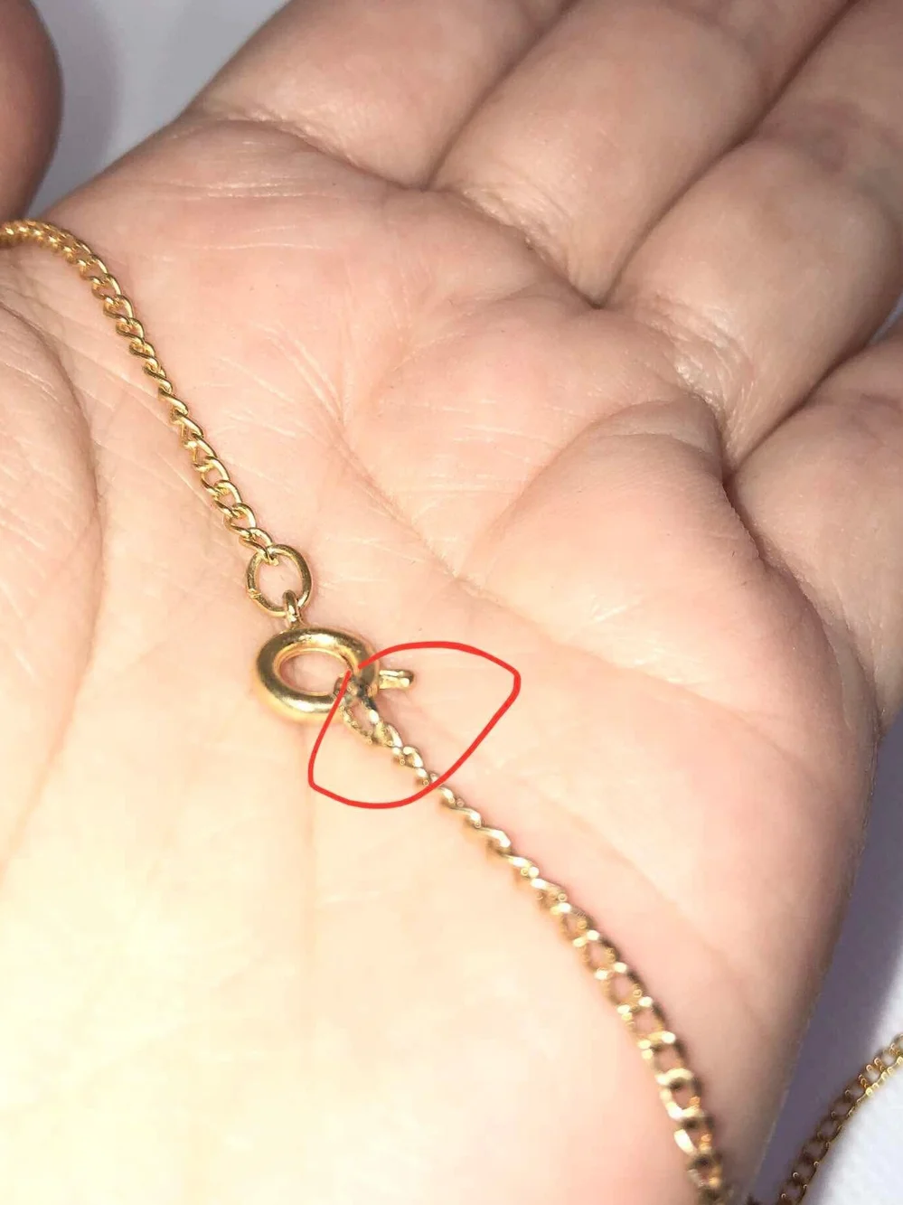 Vintage Gold Tone Kids 'Love Ya' Cartoon Pendant Necklace - Purple Accent